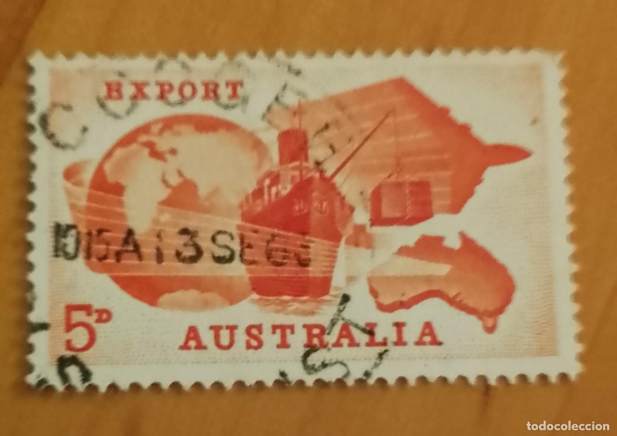 Sellos: AUSTRALIA - V/F 5 D - EXPORT. - Foto 1
