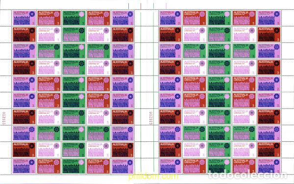 Sellos: 159472 MNH AUSTRALIA 1971 NAVIDAD - Foto 1