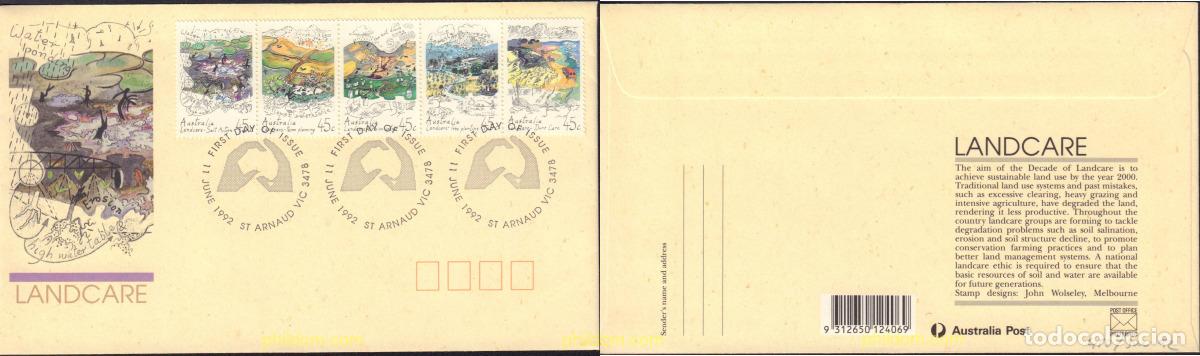 Sellos: 451237 MNH AUSTRALIA 1992 ECOLOGIA - Foto 1