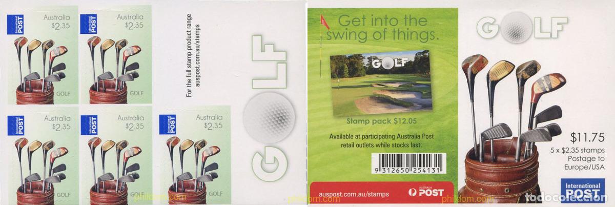 Sellos: 274908 MNH AUSTRALIA 2011 GOLF - Foto 1