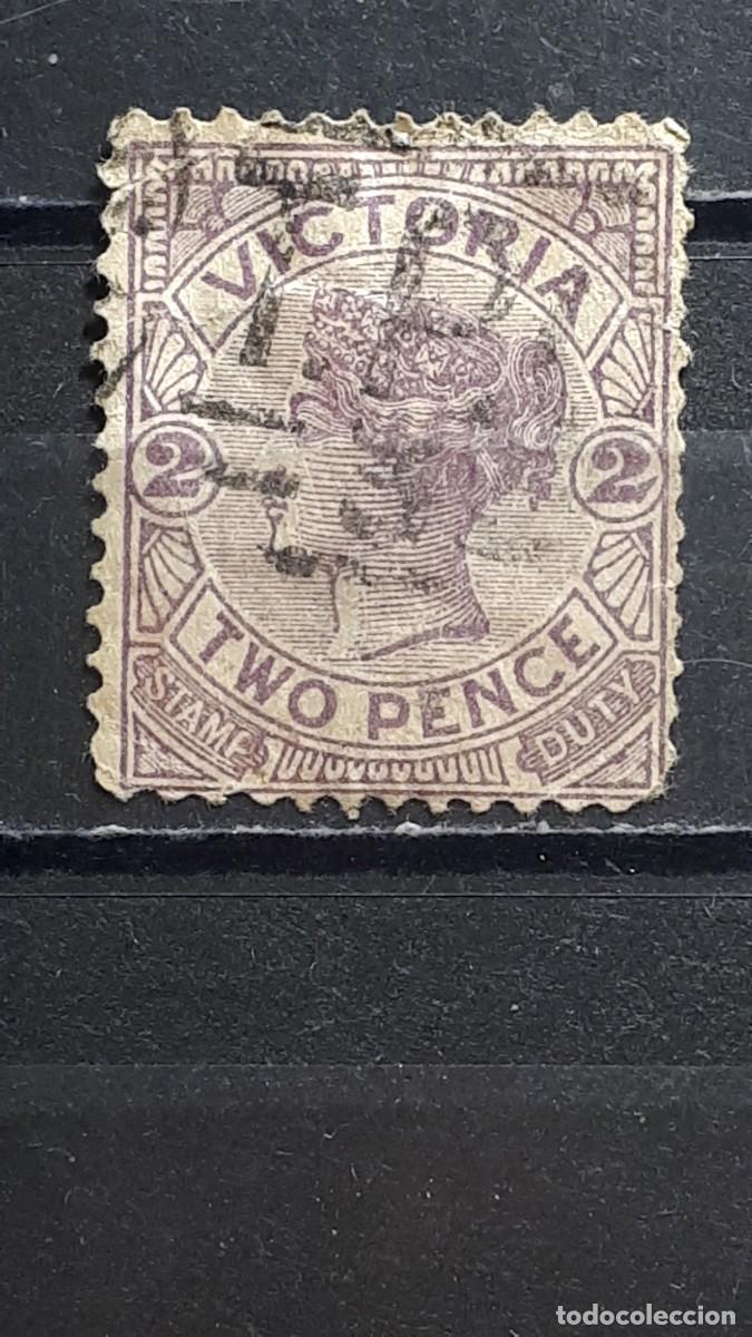 Sellos: VICTORIA. A&ntilde;o 1884. &deg;. YVERT 85 - Foto 1