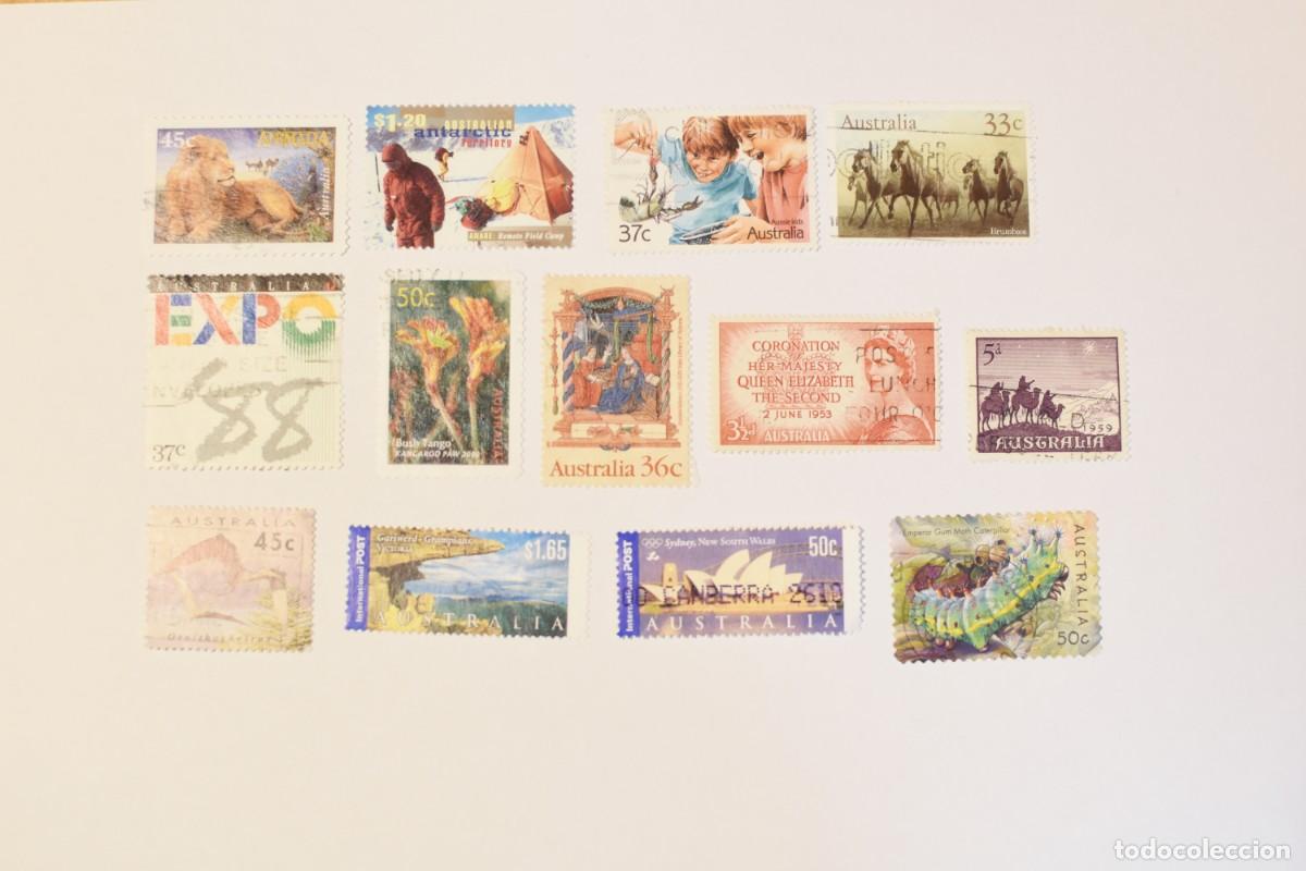 Sellos: --13 sellos de Australia-- - Foto 1