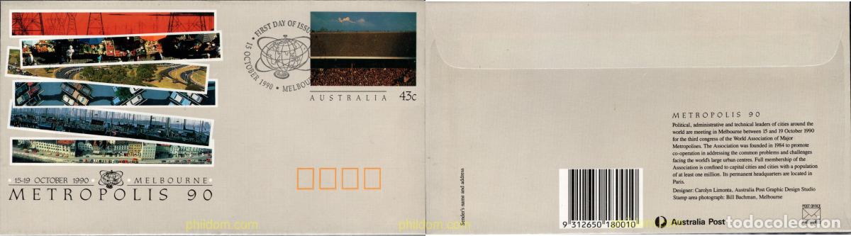 Sellos: 772535 MNH AUSTRALIA 1990 - Foto 1