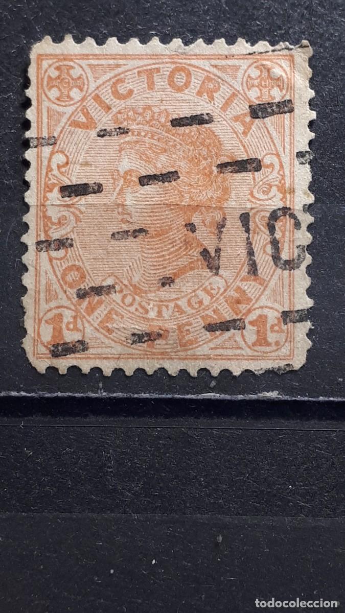 Sellos: AUSTRALIA . A&Ntilde;O 1901. &deg;. YVERT 128 - Foto 1