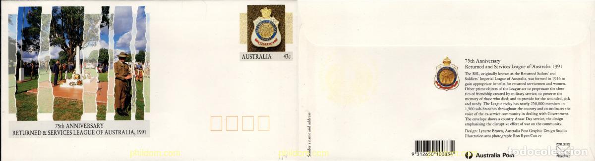 Sellos: 776793 MNH AUSTRALIA 1991 - Foto 1