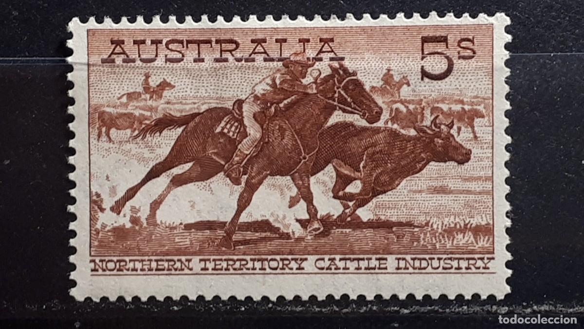 Sellos: AUSTRALIA. A&Ntilde;O 1961. *. YVERT 274 - Foto 1