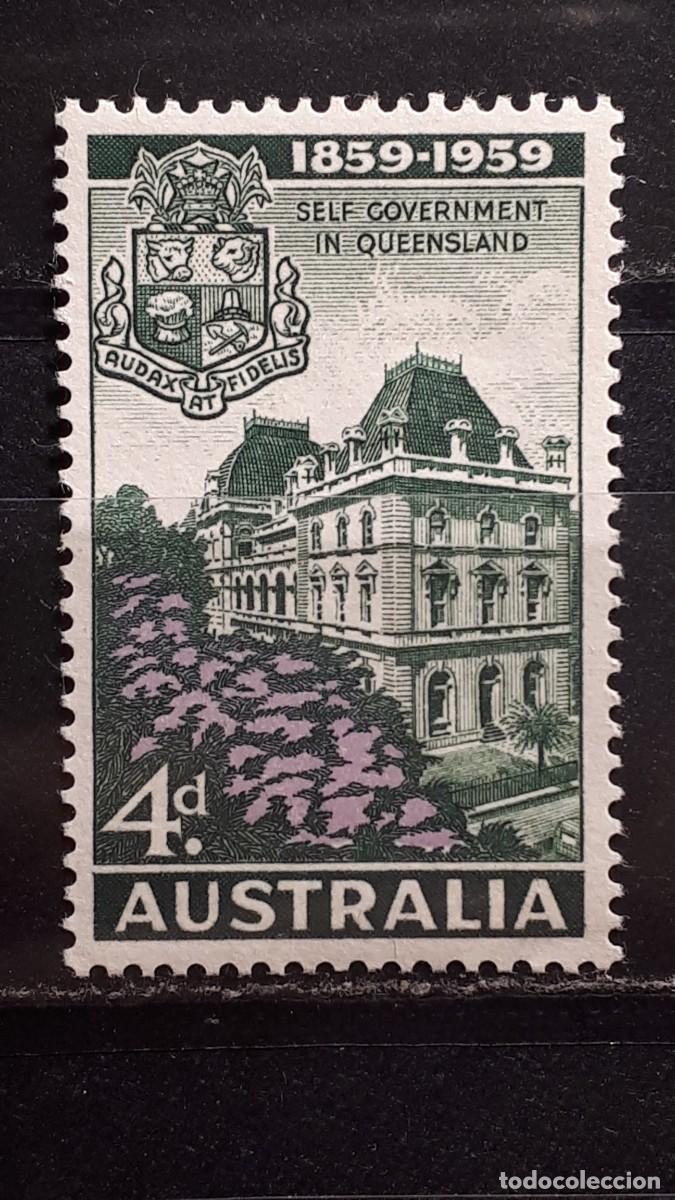 Sellos: AUSTRALIA. A&Ntilde;O 1959. **. YVERT 261 - Foto 1