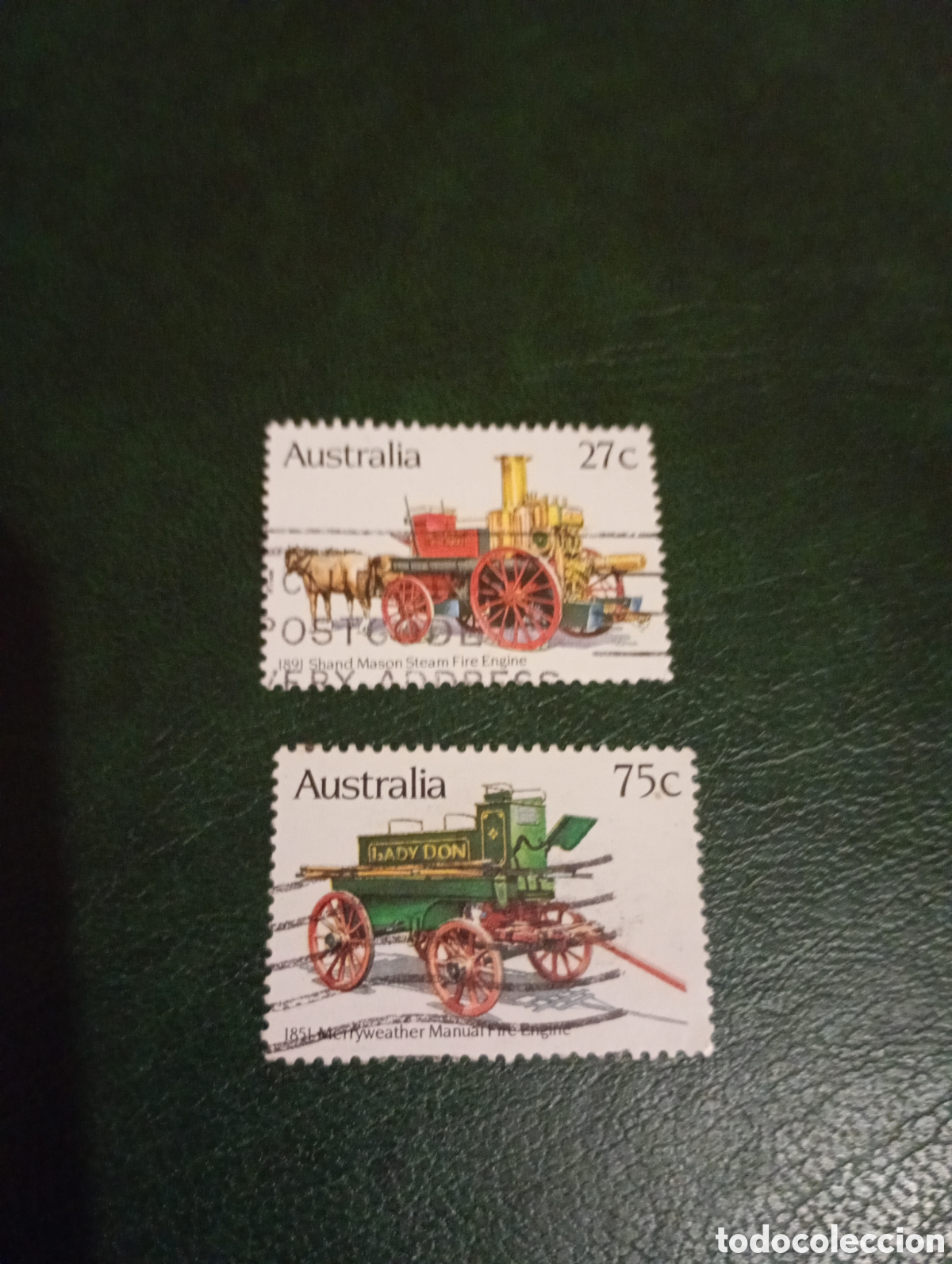 Sellos: Bomberos camiones Australia - Foto 1