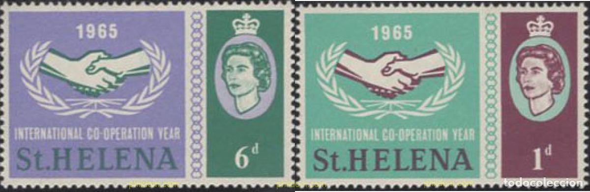 Sellos: 635267 MNH SANTA ELENA 1965 COOPERACION