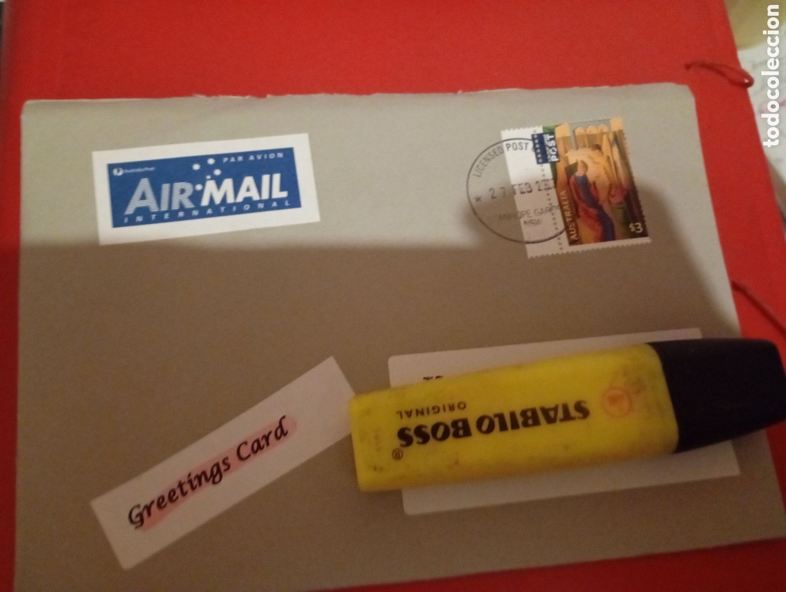Sellos: Sobre franqueado Australia - Foto 1