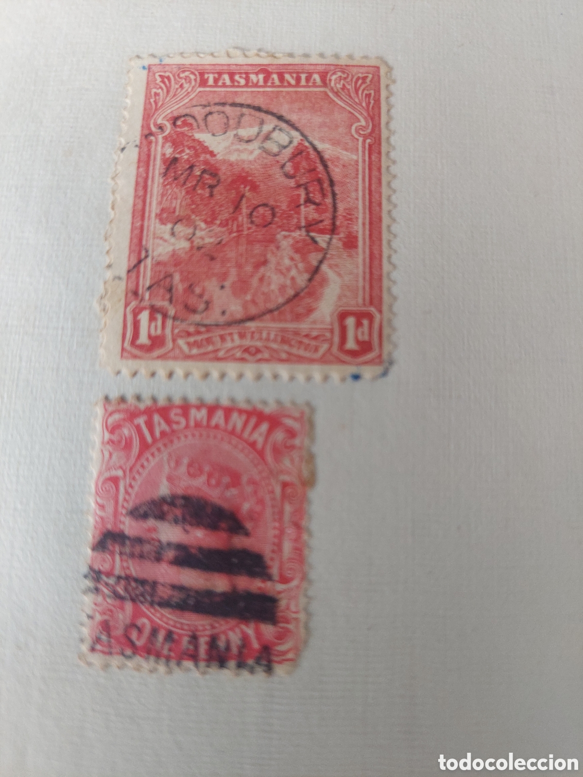 Sellos: TRASMANIA AUSTRALIA 1899 - Foto 1