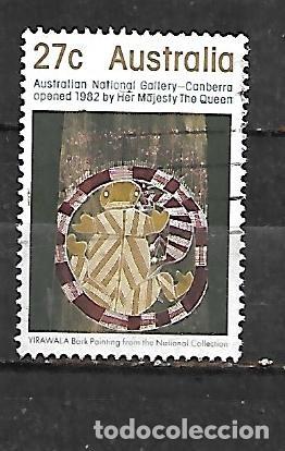 Sellos: 1982: Inauguraci&oacute;n de la galer&iacute;a nacional. Canberra (usado)