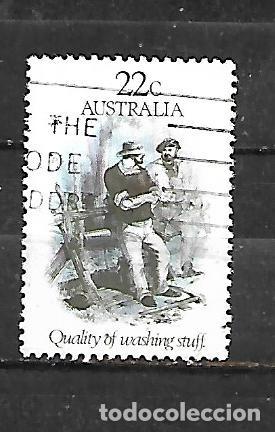 Sellos: 1981: Fiebre del oro - Inspeccionando la calidad del oro (usado)