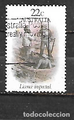 Sellos: 1981: Fiebre del oro - Inspecci&oacute;n de licencias (usado)