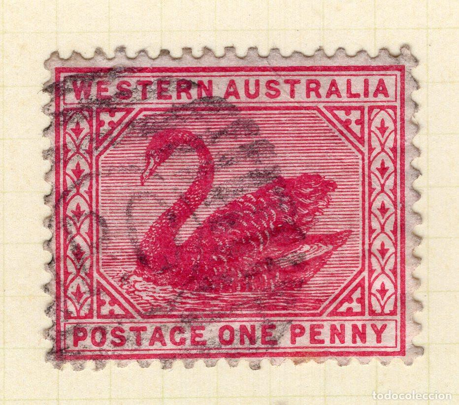 Sellos: WESTERN AUSTRALIA 1902 STAMP MICHEL AU-WA 49A