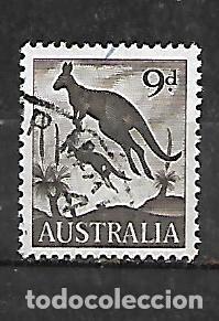 Sellos: 1959: Fauna - Canguro gris