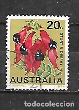 Sellos: 1968: Flora - Guisante de desierto (usado)