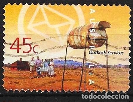 Sellos: Australia 2001 - Mi 2057 BA - YT 1957 - Los servicios en el Bush