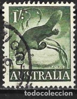 Sellos: Australia 1959 - Mi 297 - YT 255 - Fauna : Ornitorrinco
