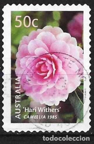 Sellos: Australia 2003 - Mi 2219 - YT 2109 - Flor : Camelia ( Denado 11&frac12; x 11 )