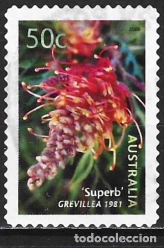 Sellos: Australia 2003 - Mi 2221 - YT 2111 - Flor : Grevillea ( Denado 11&frac12; x 11 )