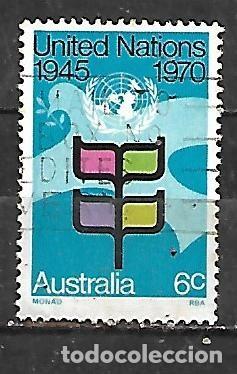 Sellos: 1970: XXV Aniversario de las Naciones Unidas. O.N.U. (usado)