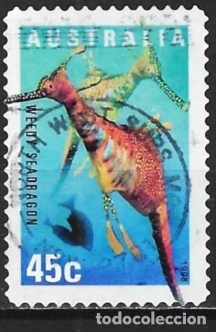 Sellos: Australia 1998 - Mi 1777 - YT 1716 - Cavallito de mar ( Dentado 12&frac12; )