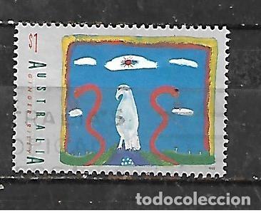 Sellos: 1993: Arte aborigen - Ginger Riley (usado)