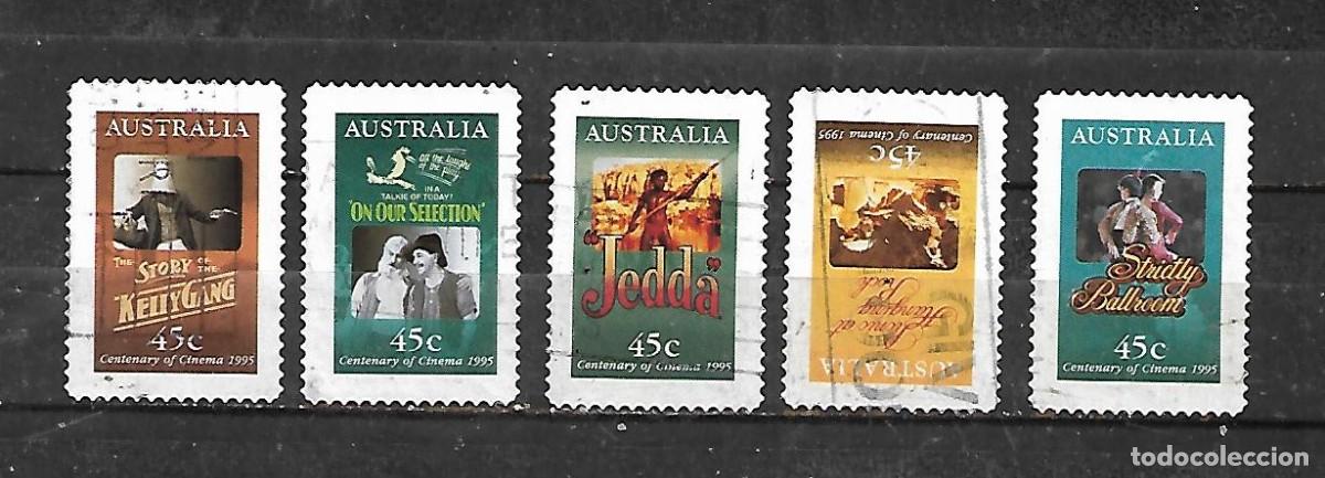 Sellos: 1995: Serie &rdquo;Centenario del cine. Posters de pel&iacute;culas australianas&rdquo; (usado) autoadhesivos