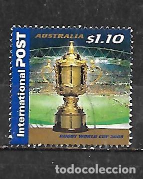 Sellos: 2003: Rugby. Campeonato mundial (usado)