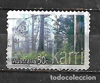 Sellos: 2005: &Aacute;rboles - Ecualipto multicolor (usado) autoadhesivo - Foto 1