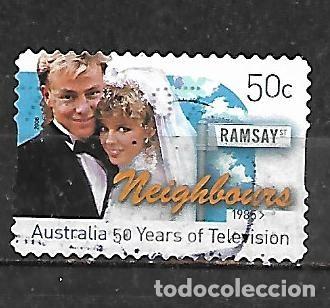 Sellos: 2006: 50 Aniversario de la TV australiana - &rdquo;Vecinos&rdquo;. Desde 1985 (usado) autoadhesivo