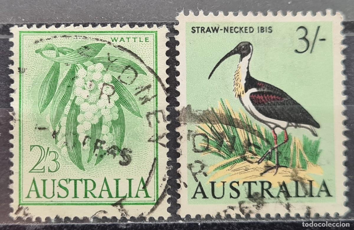 Sellos: Serie de sellos usados de Australia 1963-65