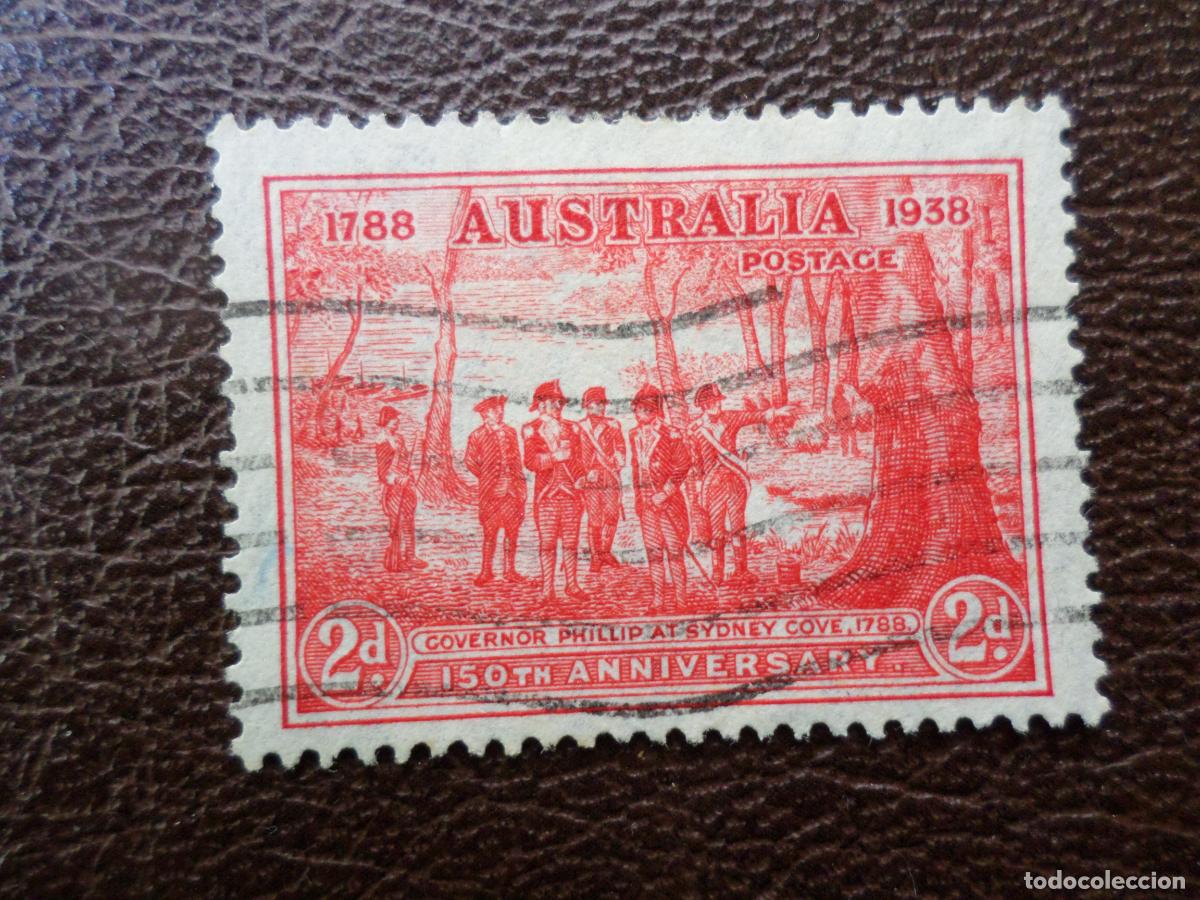 Sellos: +australia, 1937, 150 aniversario fundacion de sydney, Yvert 123