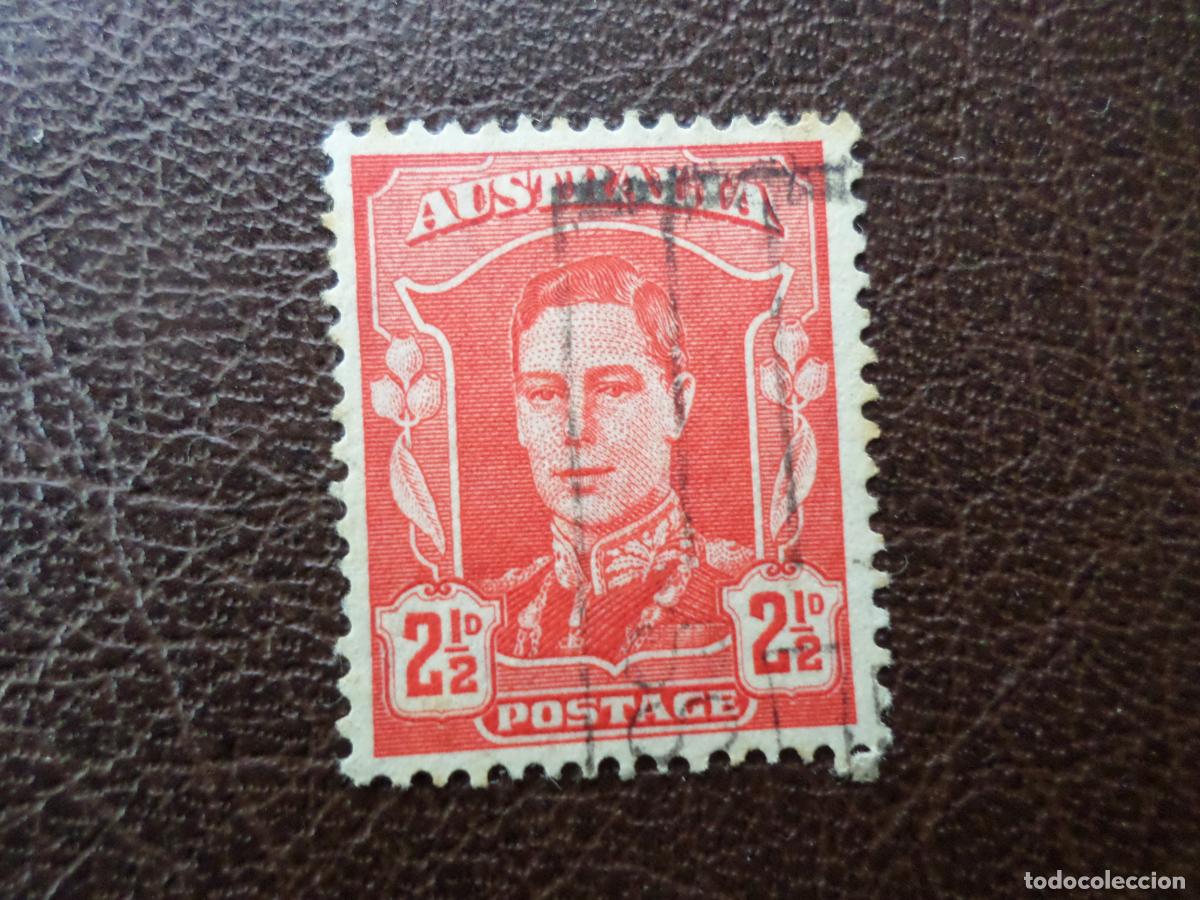 Sellos: +australia, 1938, jorge VI, Yvert 132