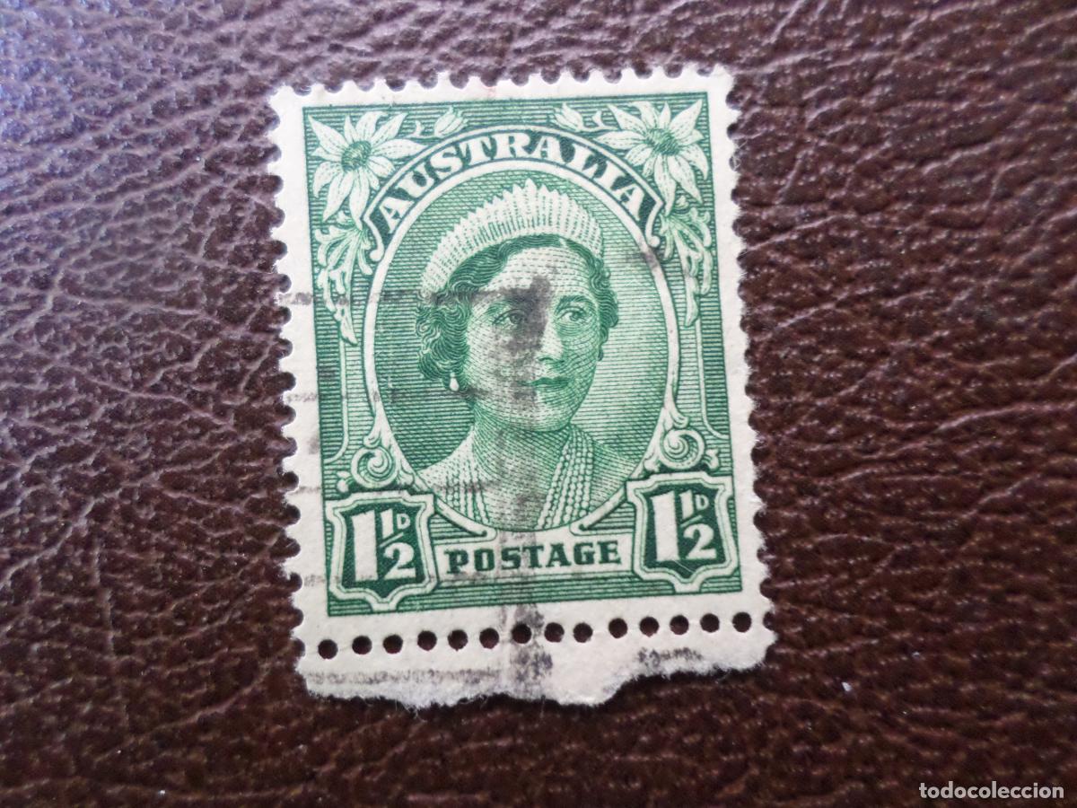 Sellos: +australia, 1942, elizabeth, Yvert 144