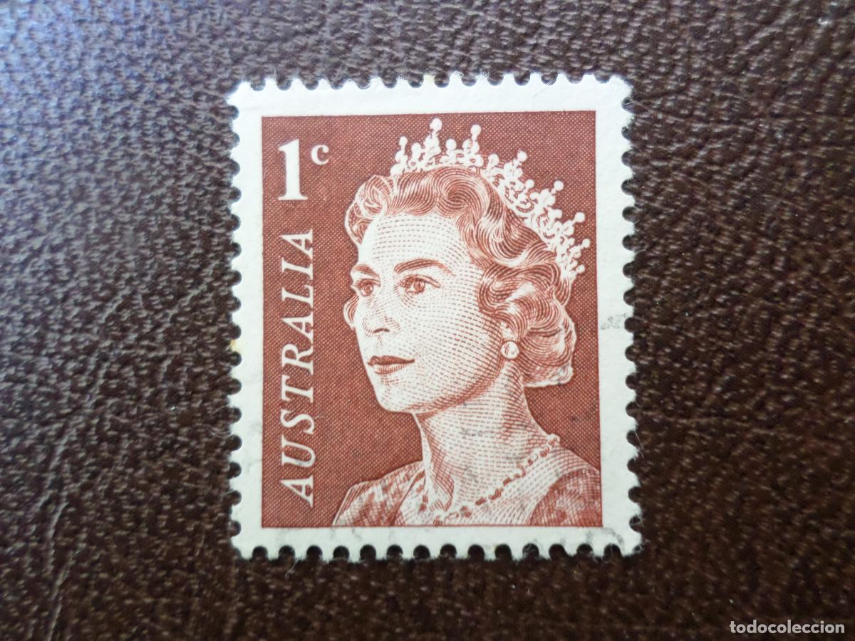 Sellos: +australia, 1966, isabel II, Yvert 319