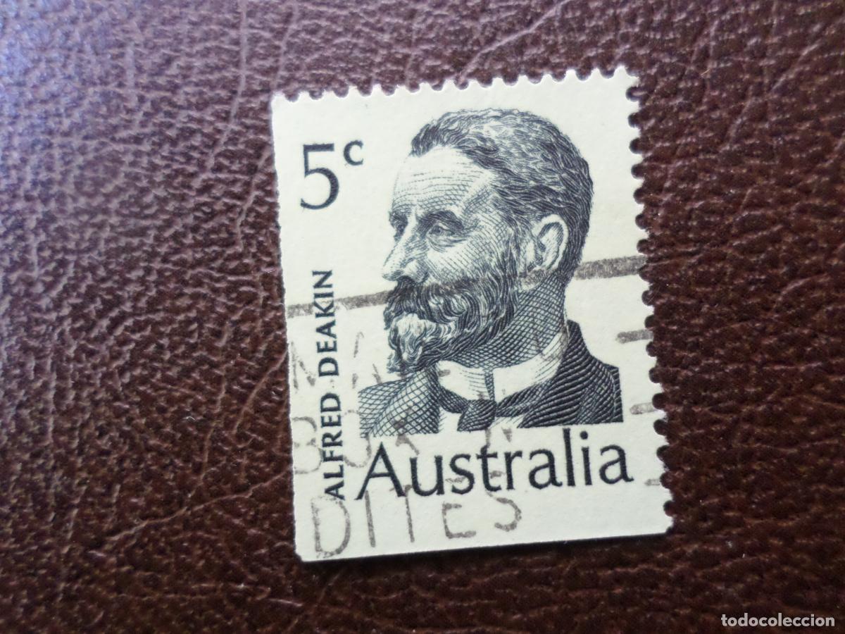Sellos: +australia, 1969, alfred deakin, Yvert 398