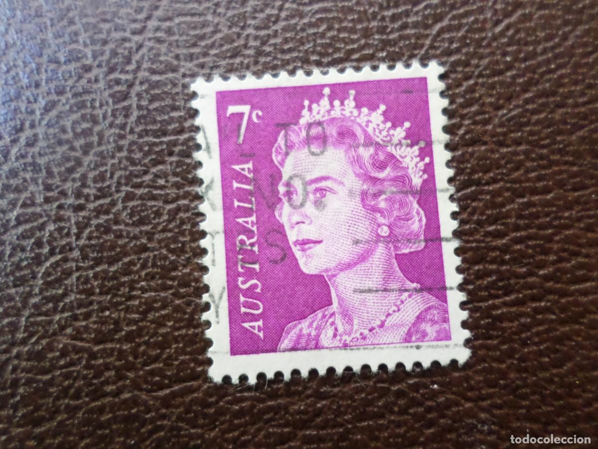 Sellos: +australi, 1971, isabel II, Yvert 449