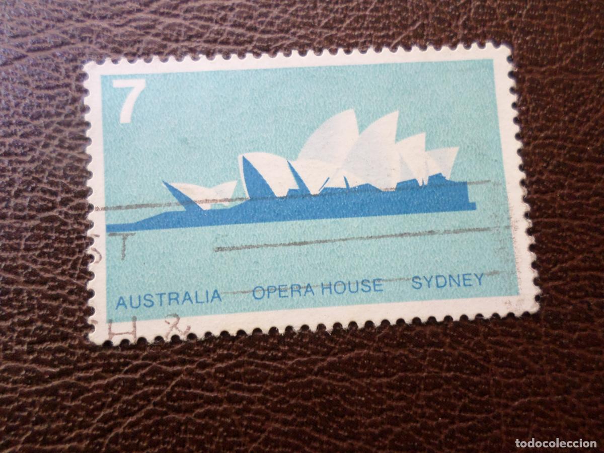 Sellos: +australia, 1973, arquitectura, opera de sydney, Yvert 522