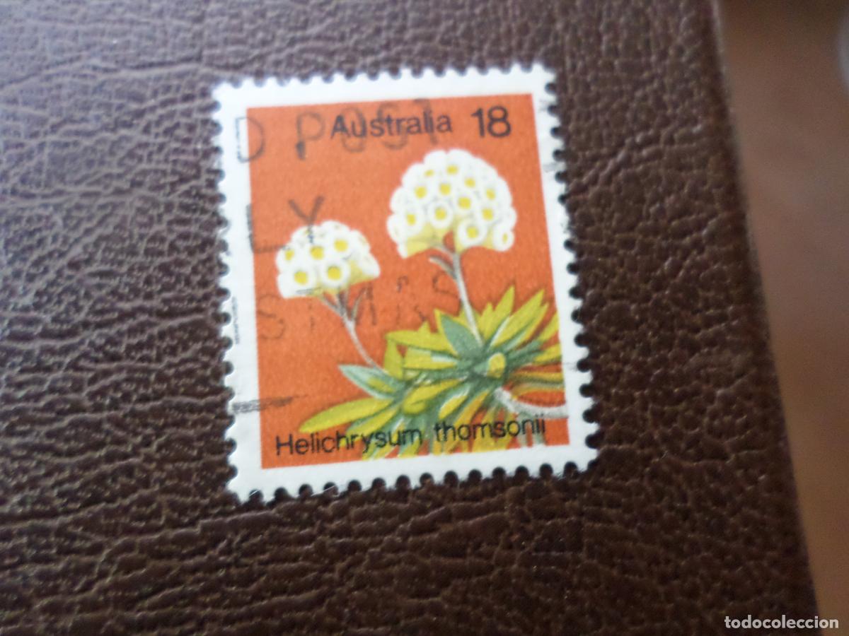 Sellos: +australia, 1975, flores, Yvert 576