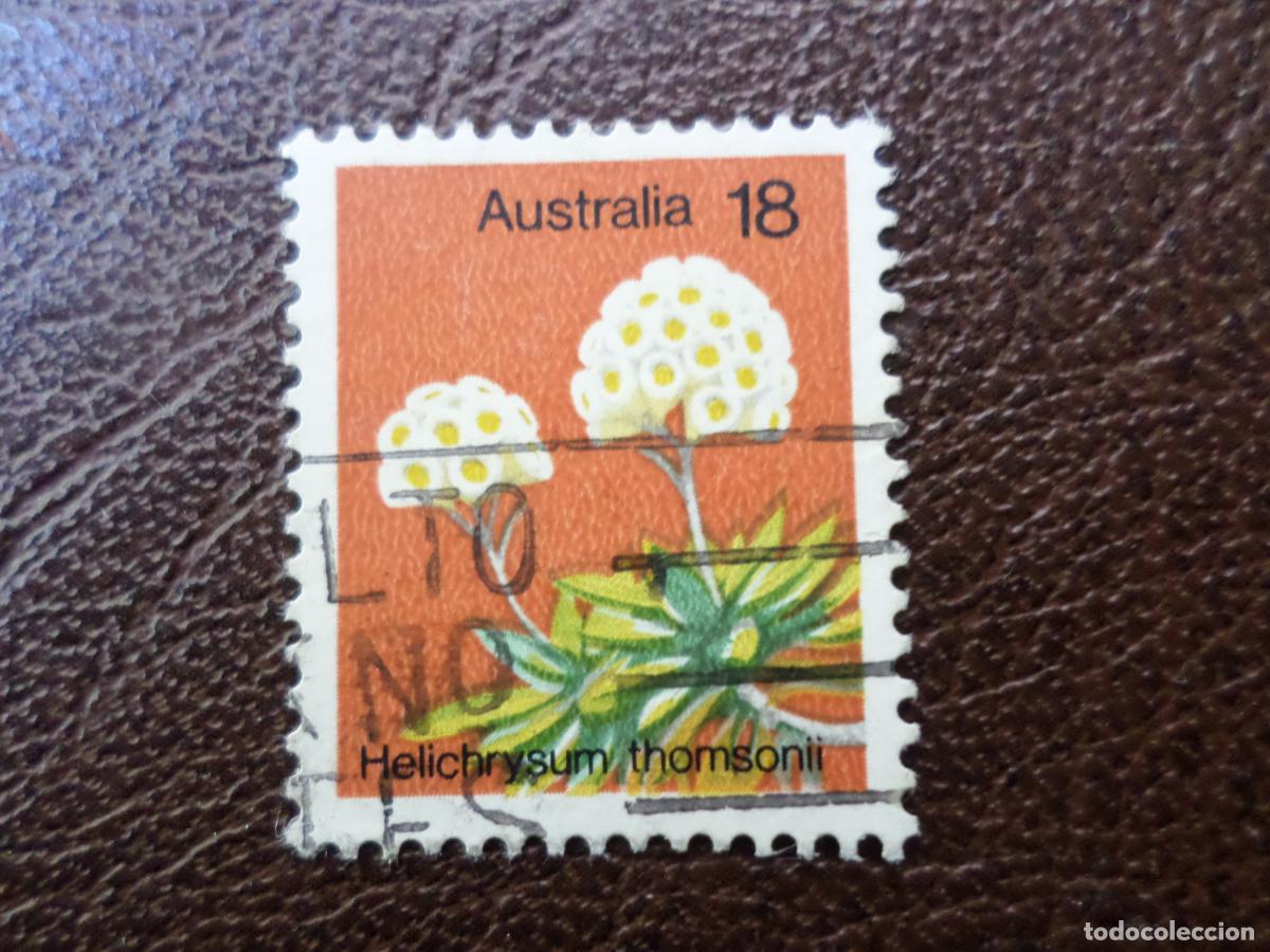 Sellos: +australia, 1975, flores, Yvert 576