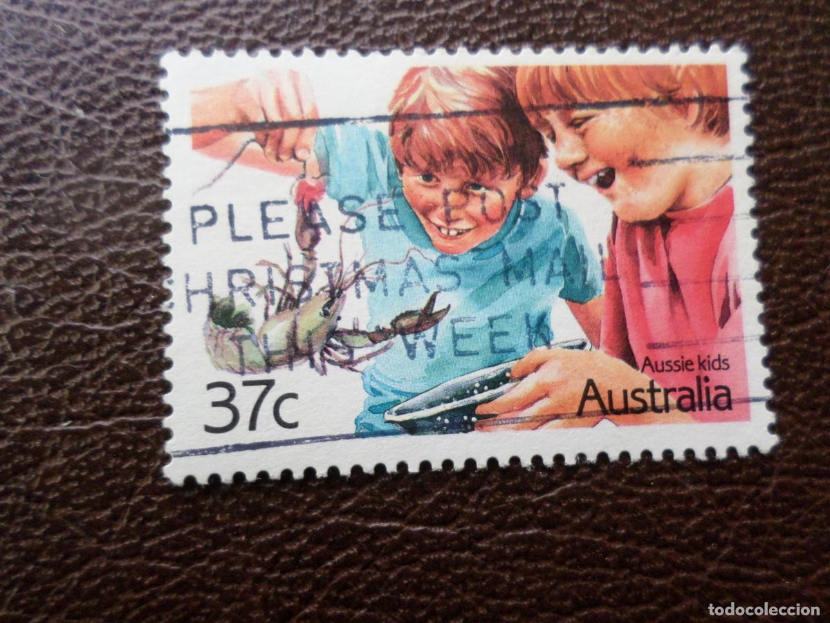 Sellos: +australia, 1987, infancia australiana, Yvert 1029