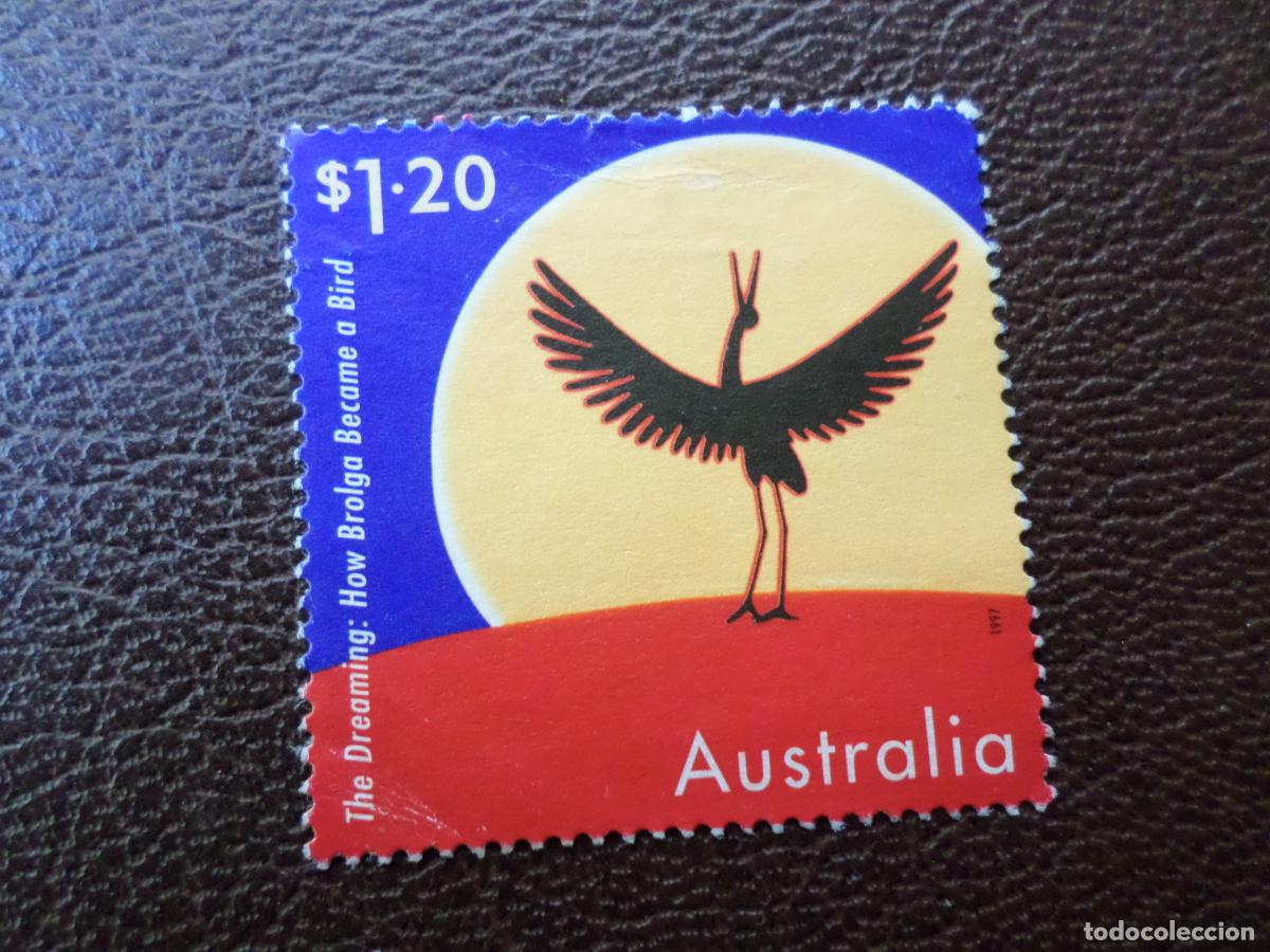 Sellos: +australia, sello usado
