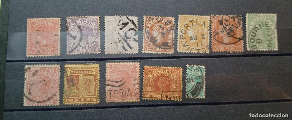 Sellos: Lote sellos Victoria. - Foto 1
