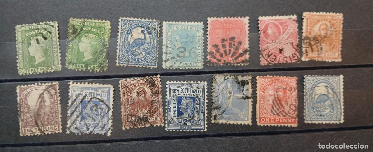 Sellos: Lote sellos New South Gales