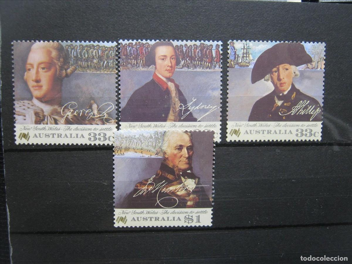Sellos: AUSTRALIA 1986 SERIE YVERT 960/963 MNH** SIN CHARNELA LUJO.