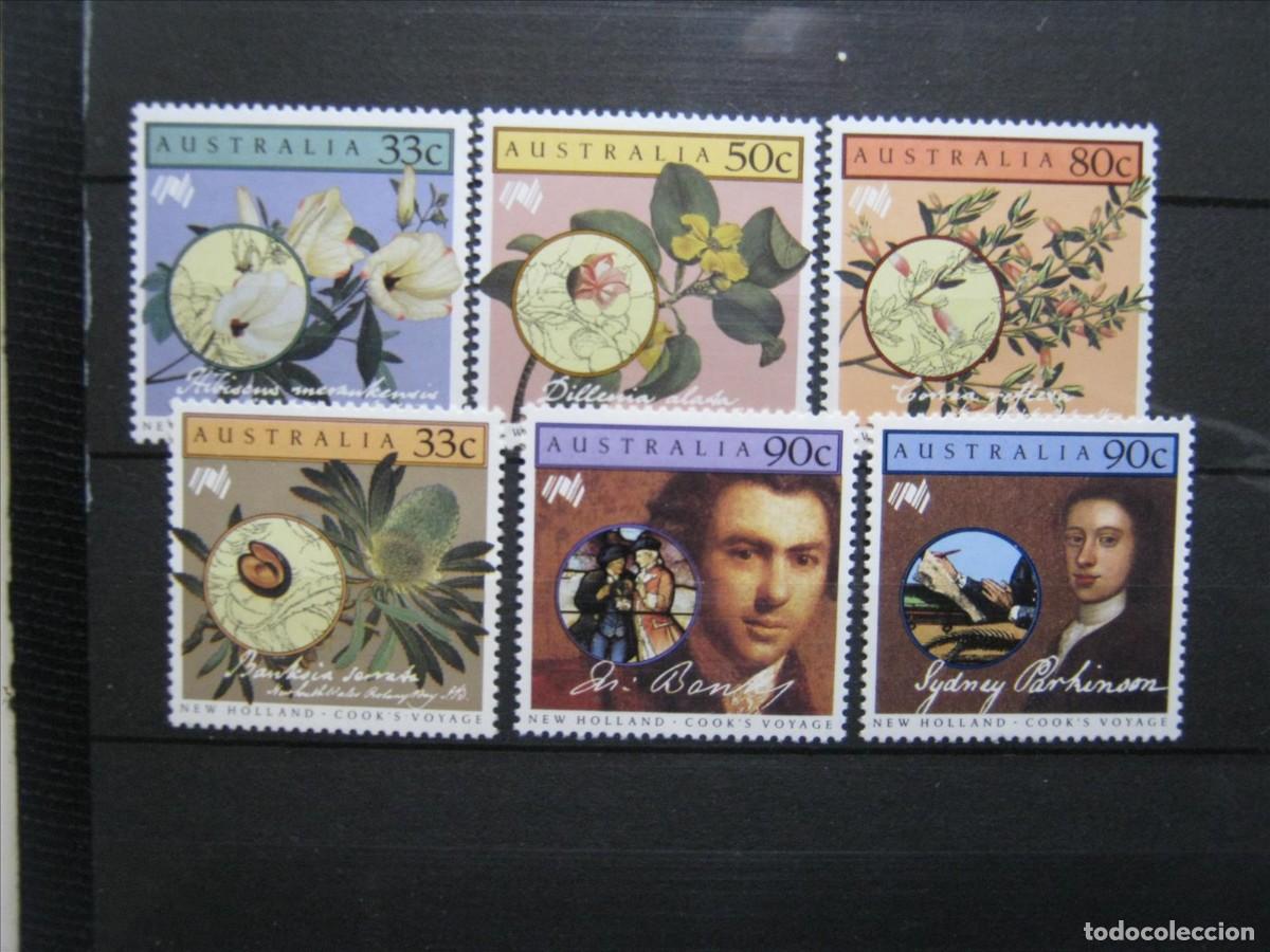 Sellos: AUSTRALIA 1986 BOT&Aacute;NICA SERIE YVERT MNH** SIN CHARNELA LUJO.