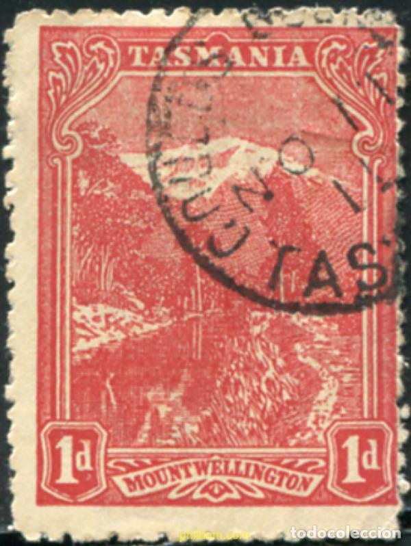 Sellos: 788492 USED AUSTRALIA.Tasmania 1906 SERIE BASICA