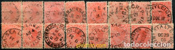 Sellos: 788498 USED AUSTRALIA. Victoria 1901 VICTORIA